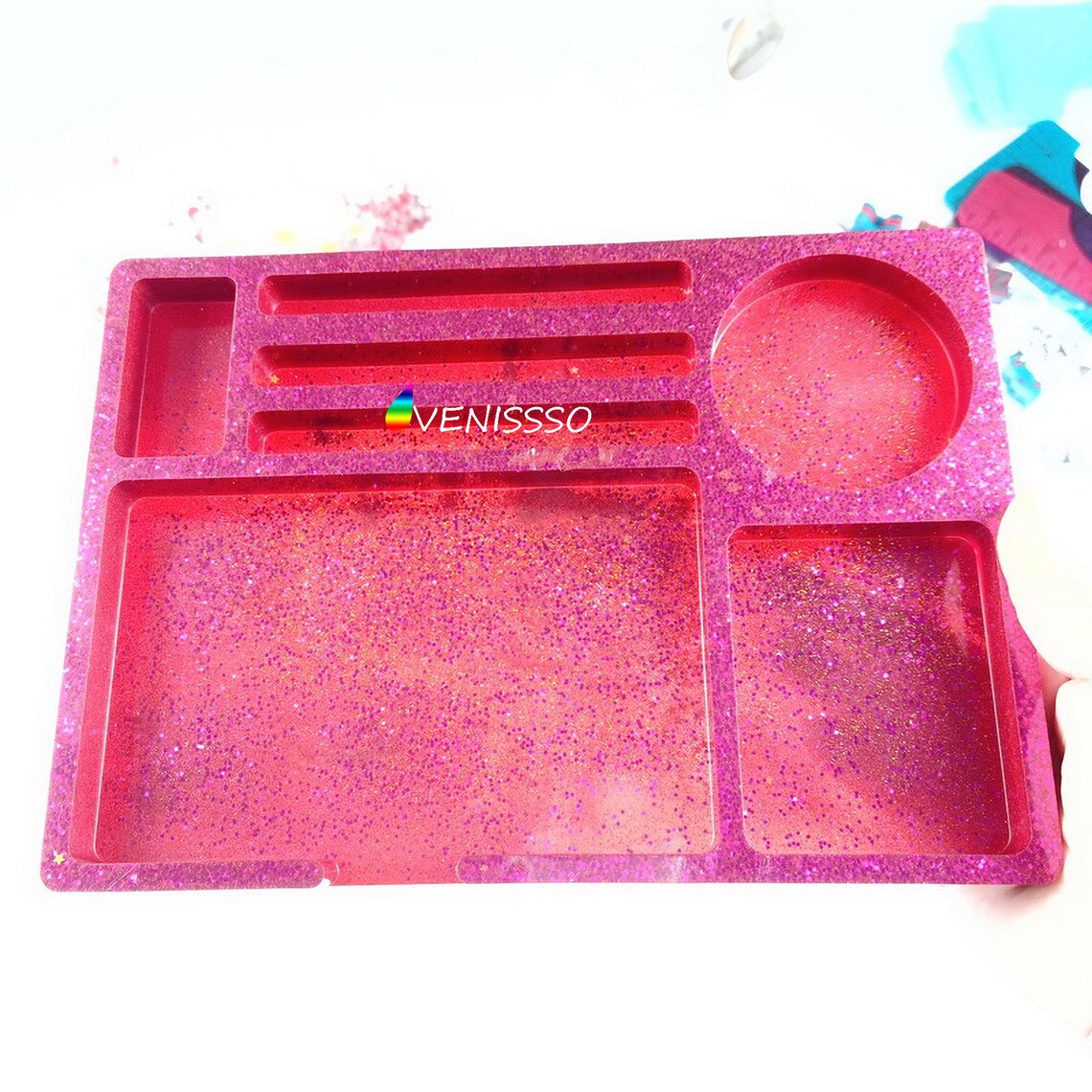 Tray Mold Silicone Tray Molds Rolling Tray Resin Mold High Etsy