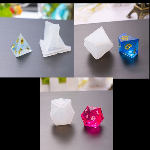 Polyhedral Dice Molds – Nano Lab Maker