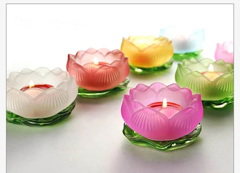 Lotus Flower Resin Mold Lotus Ashtray Mold Handmade supplies Candlestick Mold Casting Resin Art Flowers Jewelry Box Silicone Mold