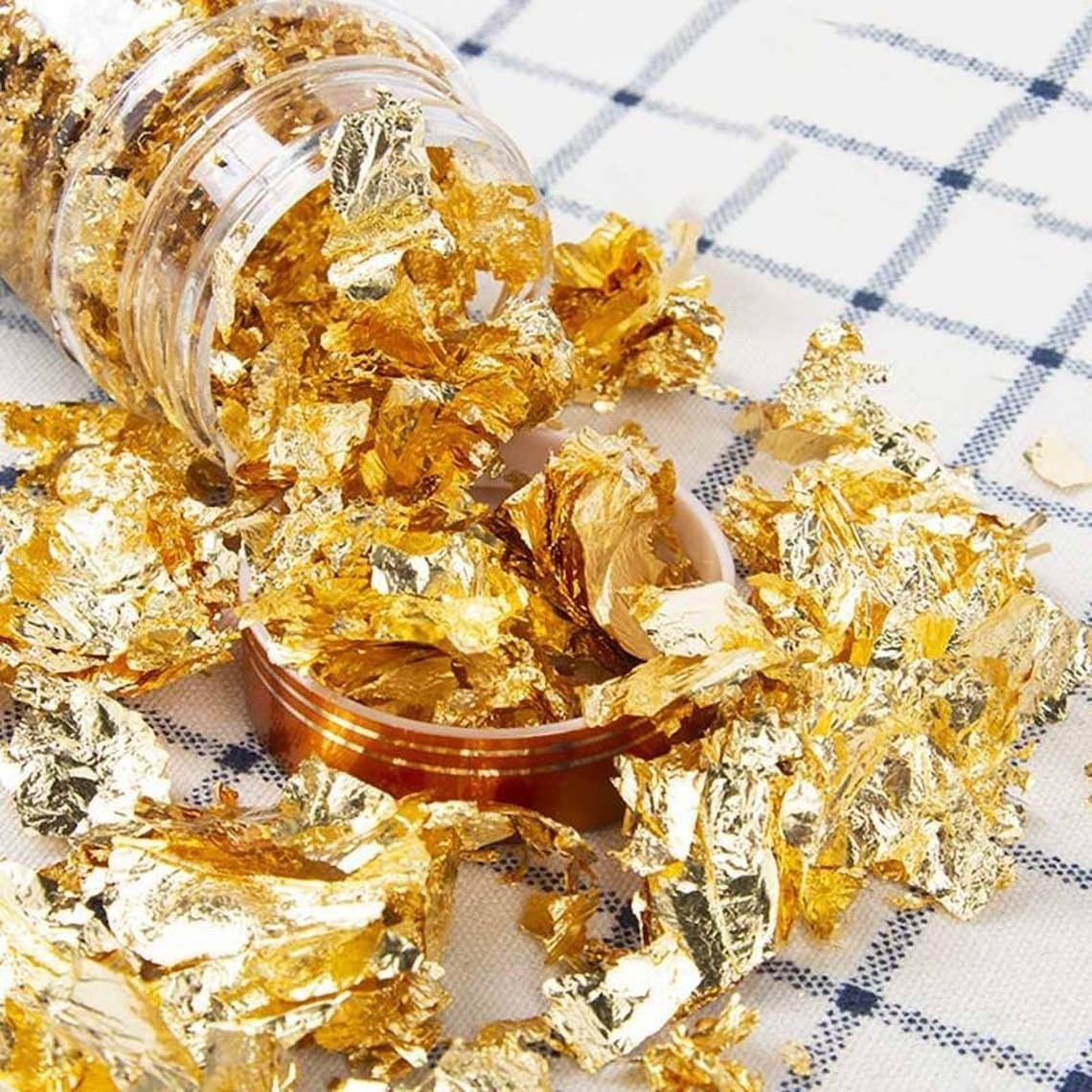 Gold Foil Flakes for Resin Molds Foil Flakes for coaster Etsy