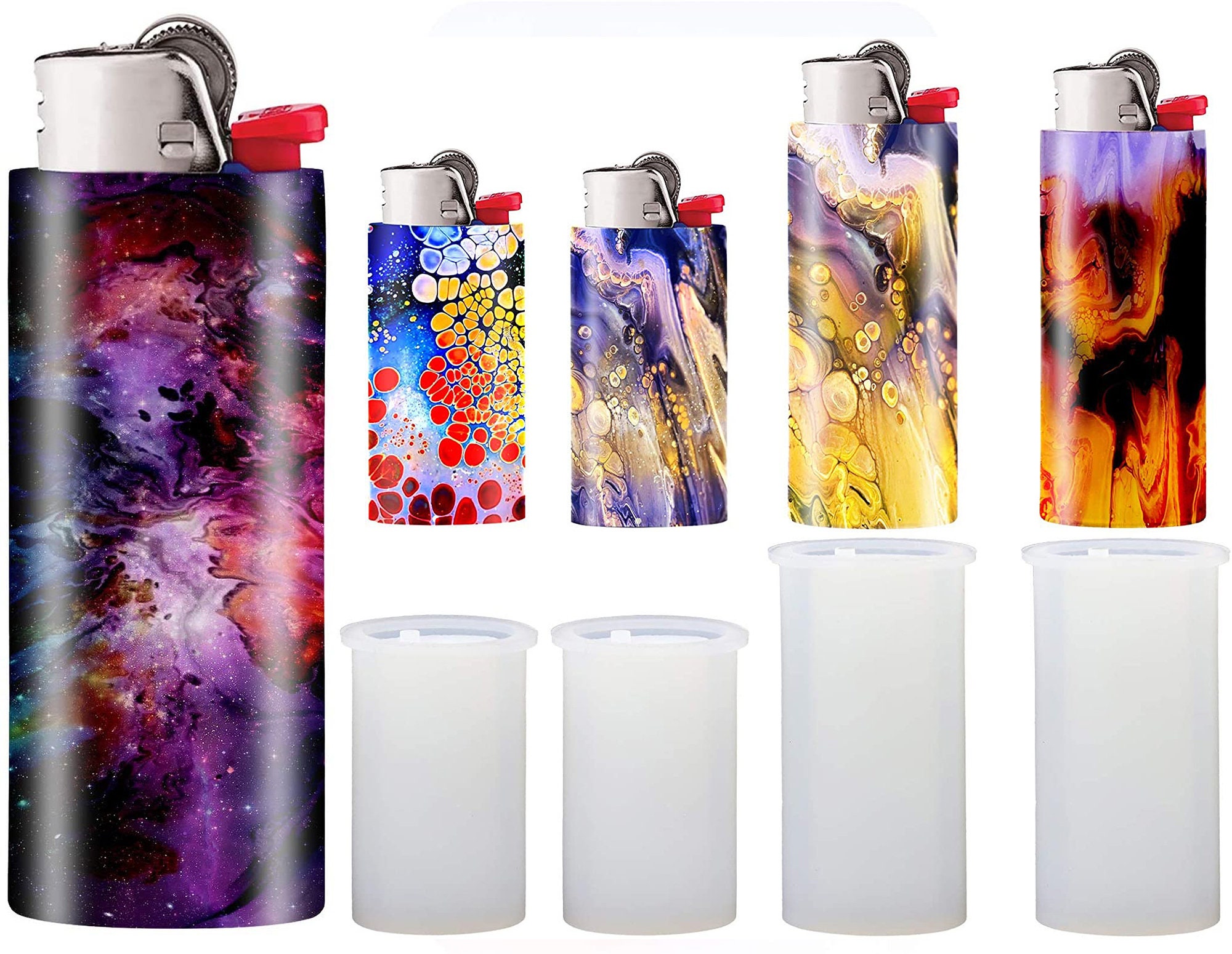 Lighter Case Resin Mold Lighter Protective Cover Holder Etsy