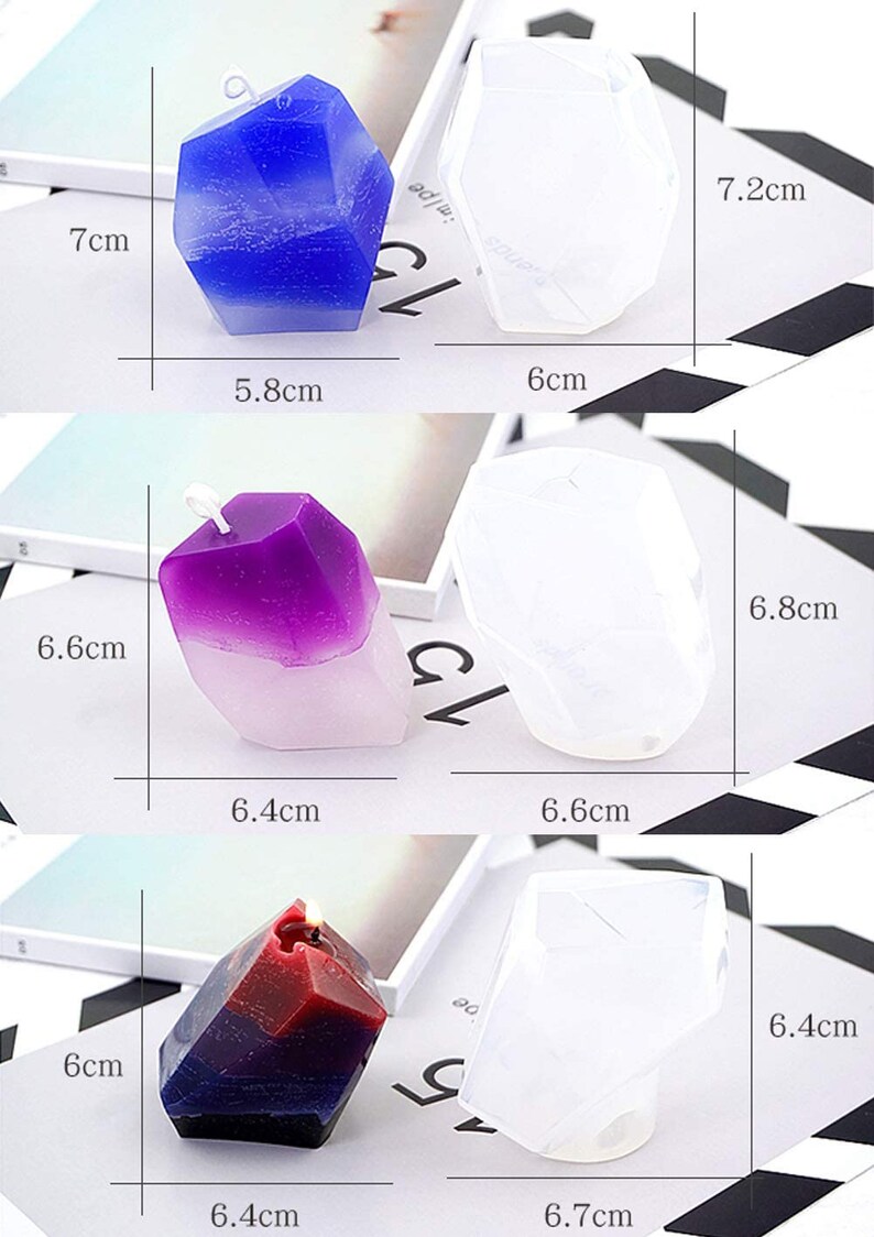 3 pcs Candle Resin Mold candle making kit candle molds Etsy
