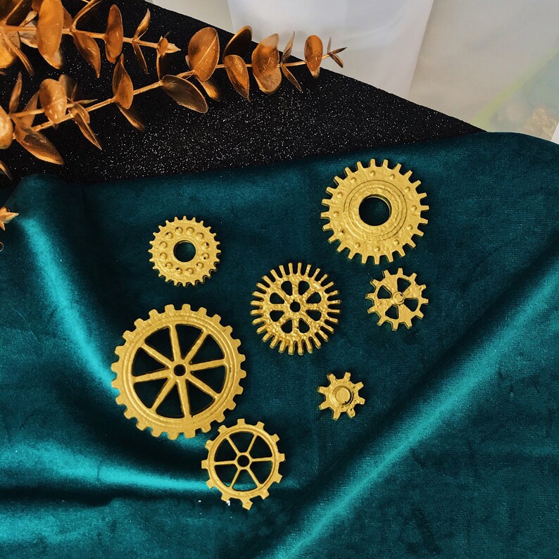earring silicone industrial necklace molds jewelry handmade casting craft resin art epoxy Vintage Gear Resin Mold accessories for women