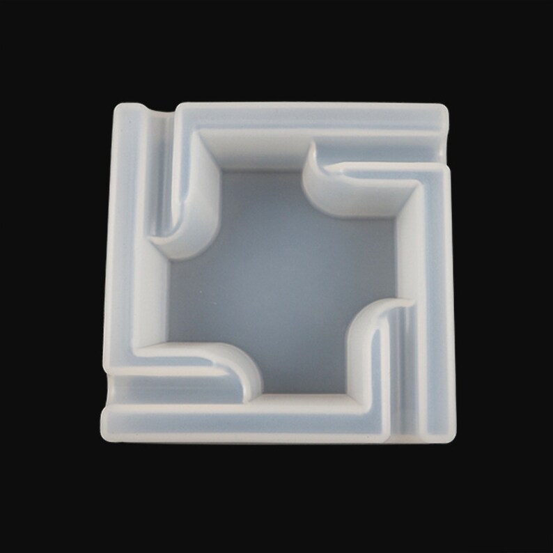 Large Ashtray Resin Mold Square Round Ashtray Molds Silicone Etsy
