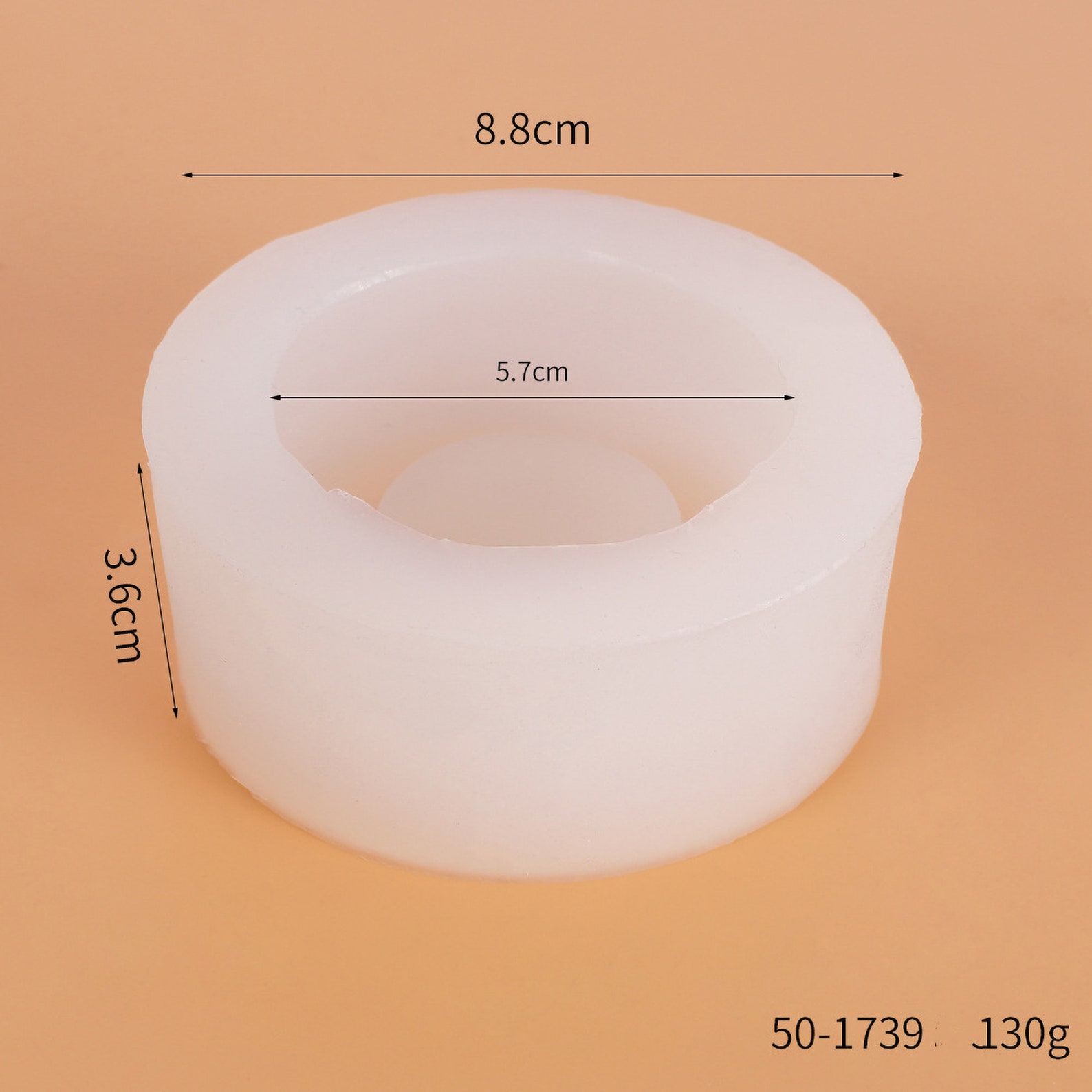 Round Candle Holder Resin Mold Small Succulents Plant Flower Etsy