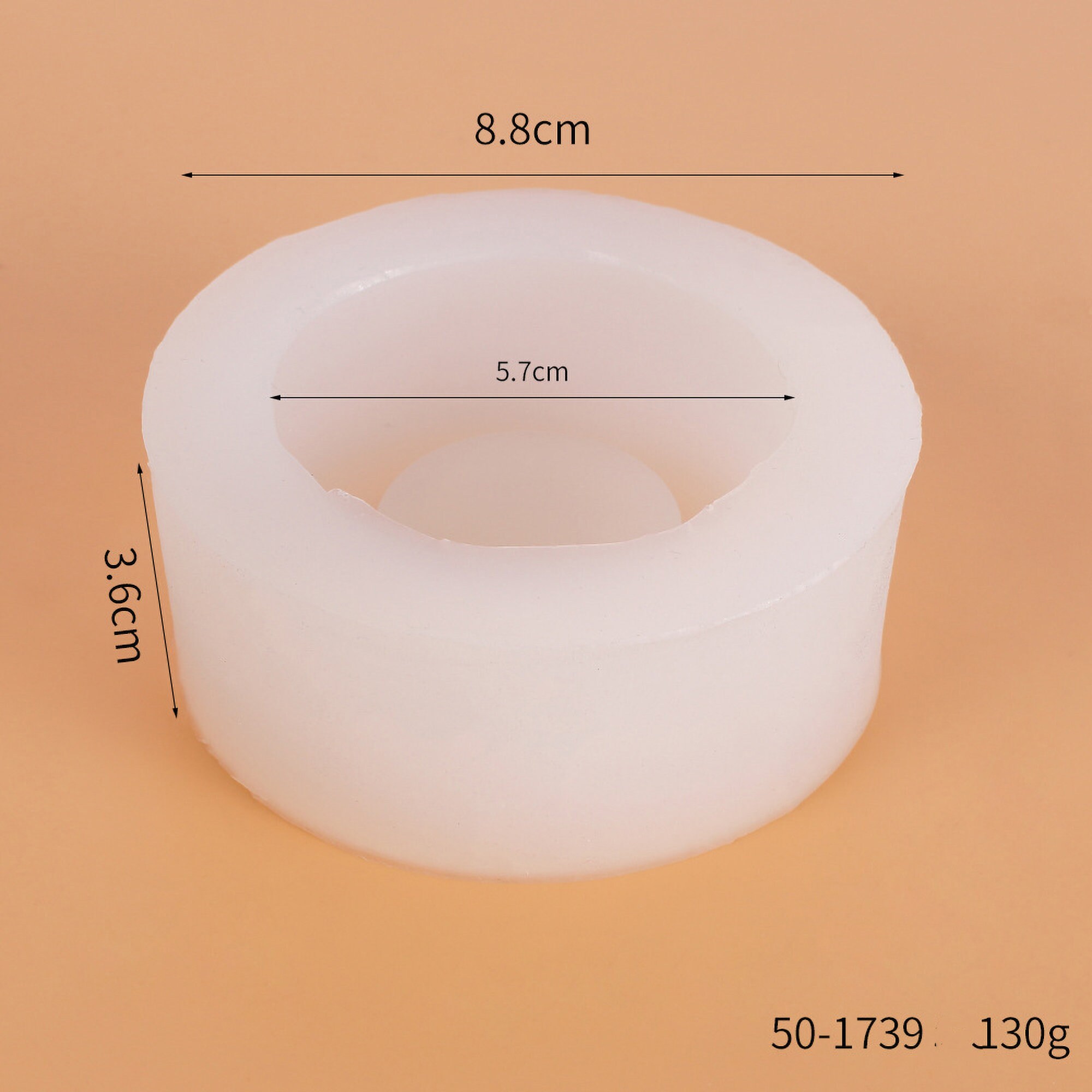 Round Candle Holder Resin Mold Small Succulents Plant Flower Etsy