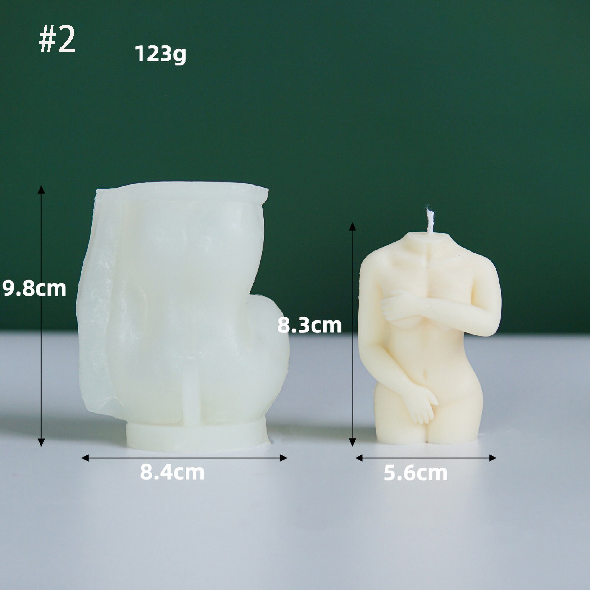 Candle Resin Mold female candles silicone shy sexy soy wax Etsy