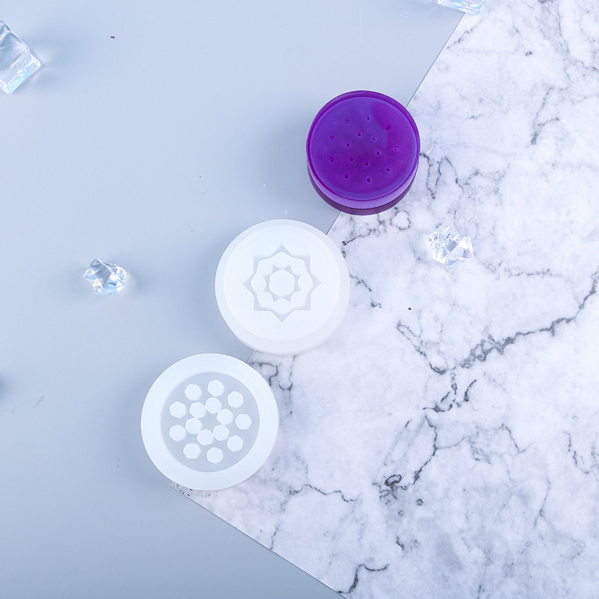 Circle Grinder Resin Mold Grinder Herb Weed Grinders Etsy