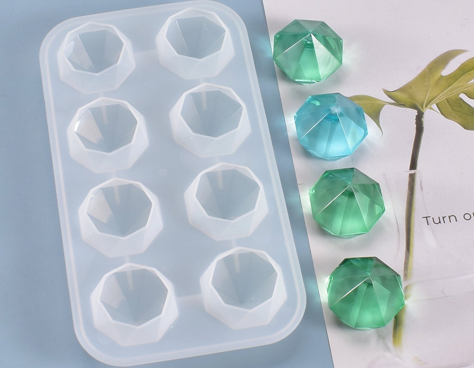 Jewelry Diamond Mold Resin Diamond Silicone Mold Diamond Etsy