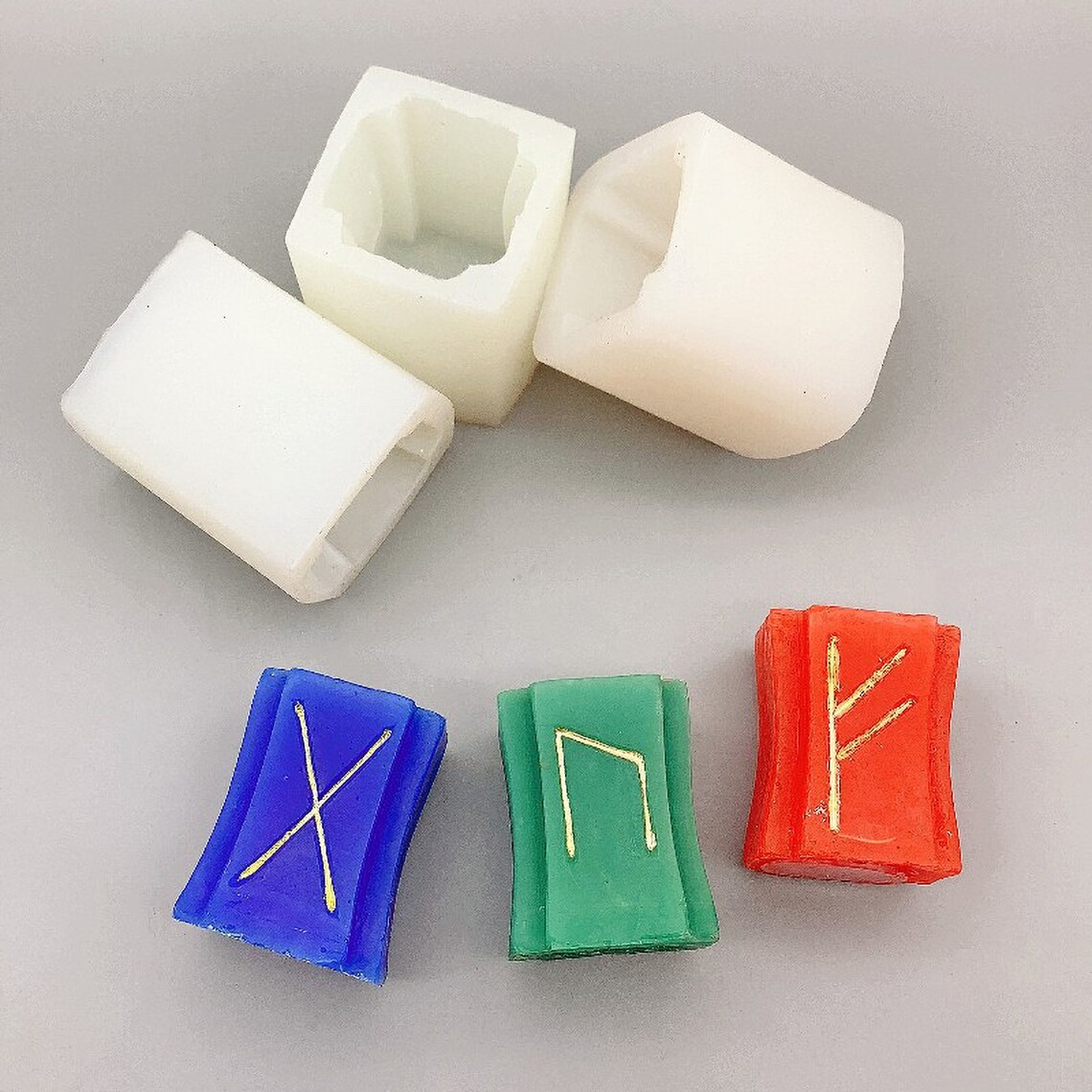 Symbol Candle Resin Molds Viking Rune Silicone Mold Resin Etsy