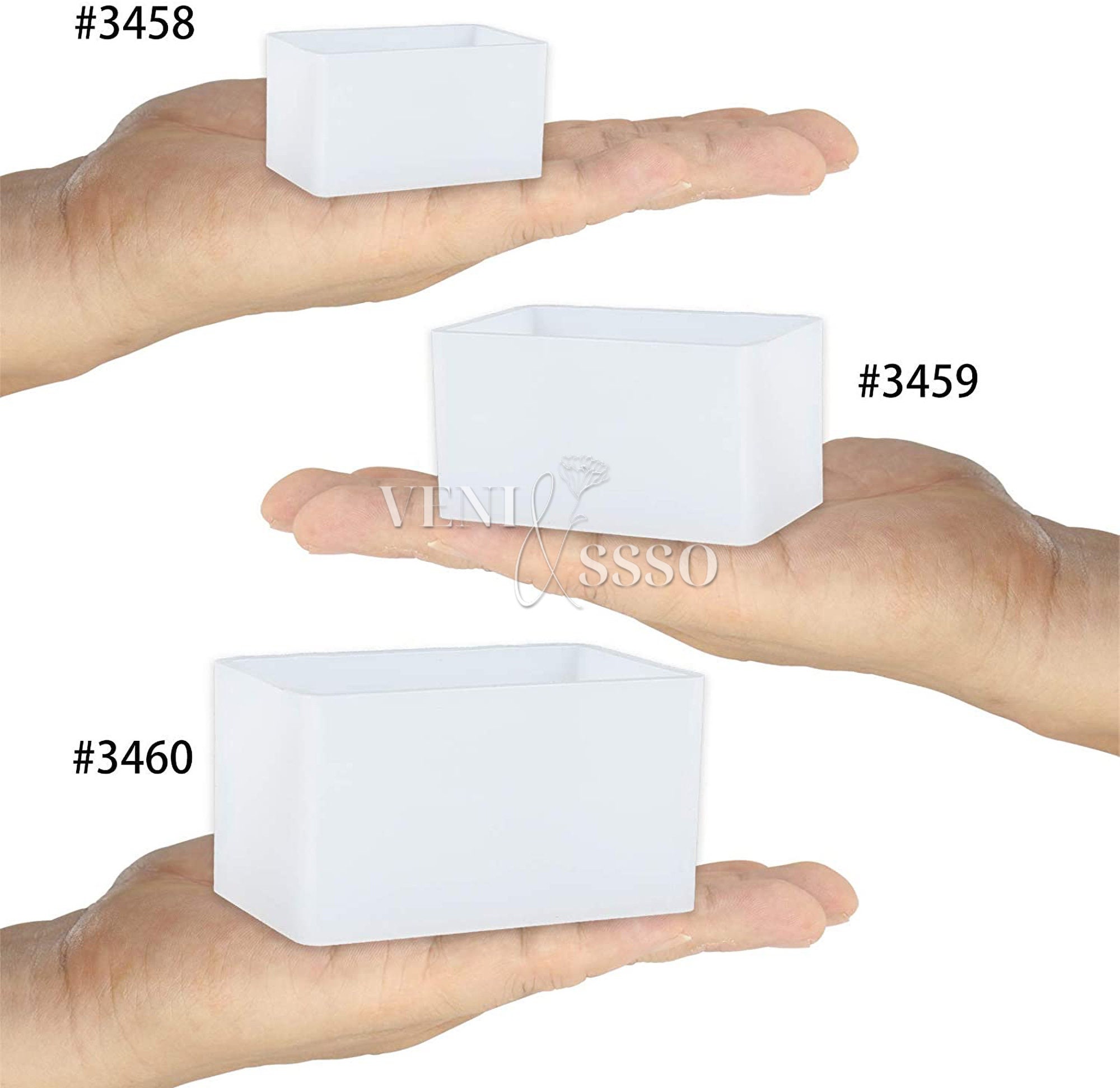 Rectangle Resin Mold Paperweight Silicone Molds Cuboid Etsy