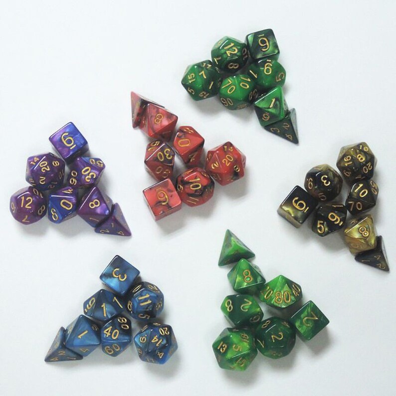 7Pcs Dice Resin Mold Dice Mold Triangle Dice Mold dnd Etsy