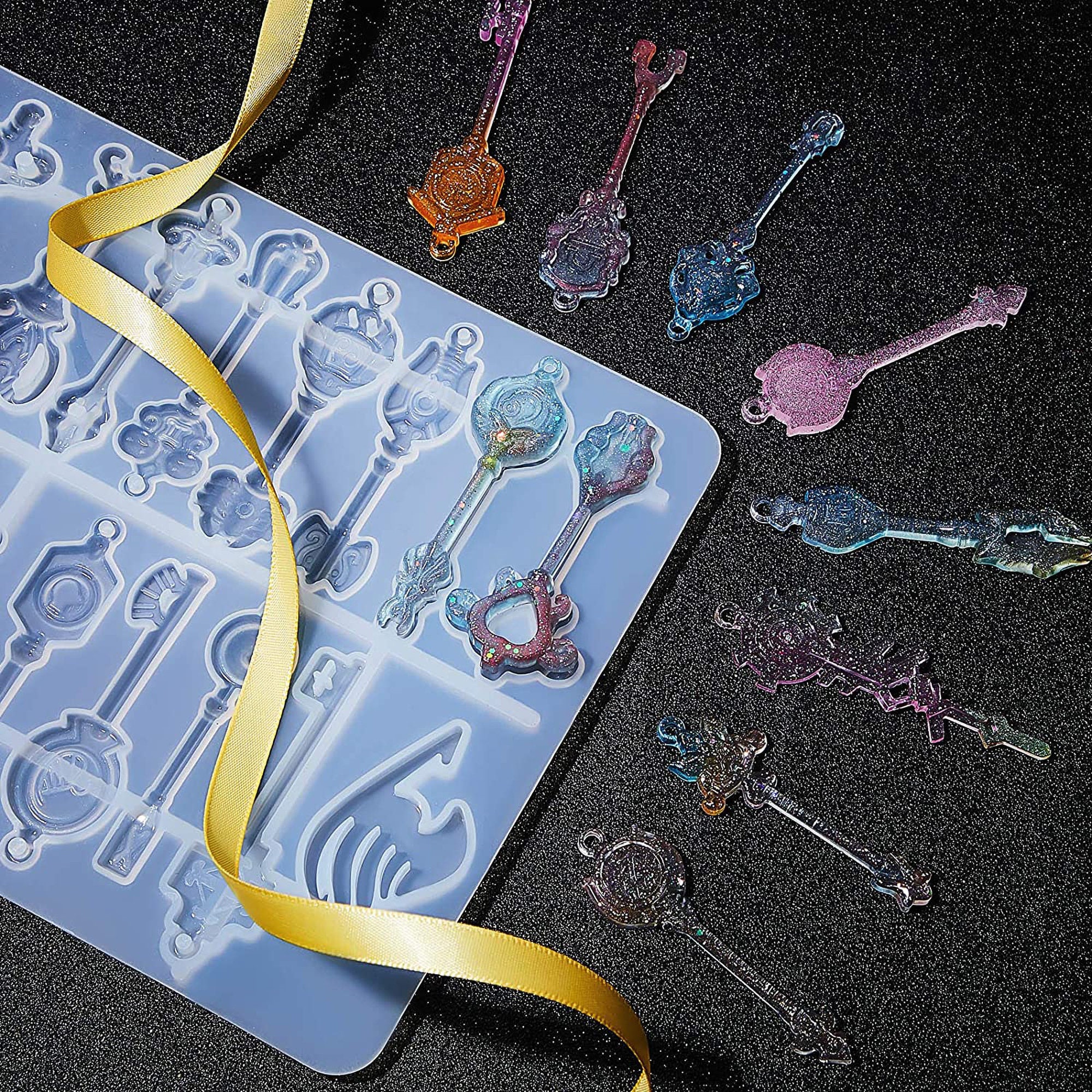 Key Pendant Resin Molds key silicone molds key jewelry Etsy