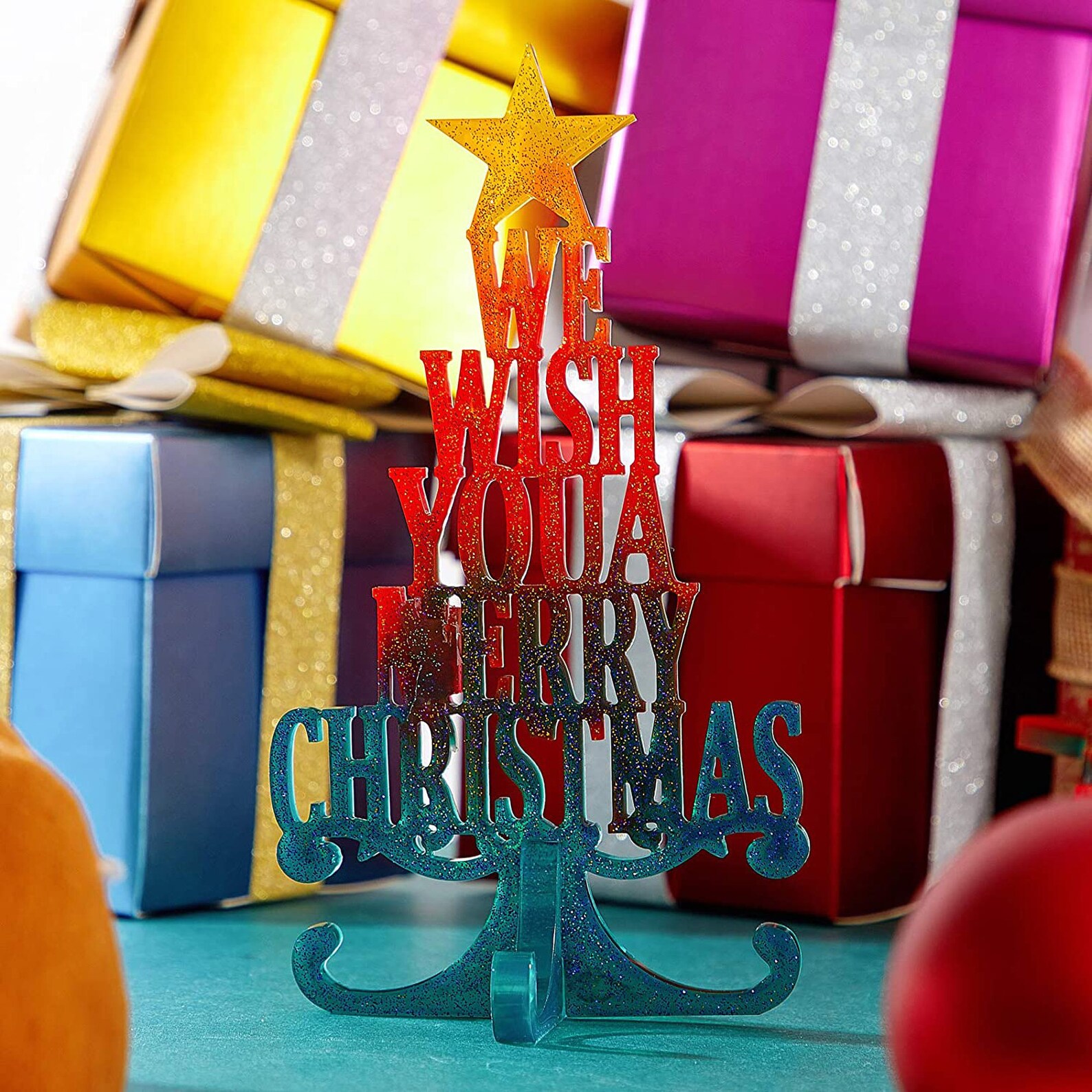 Merry Christmas Tree Mold for Resin Christmas Ornaments Etsy