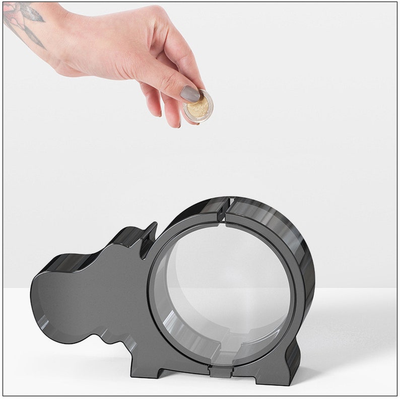 Piggy Bank Resin Mold Pig Elephant Hippopotamus Silicone Etsy