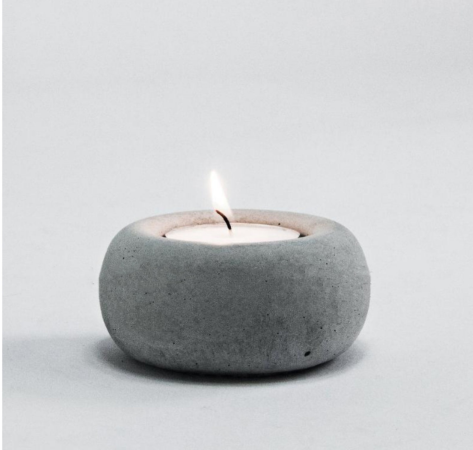 Round Candle Holder Resin Mold Small Succulents Plant Flower Etsy