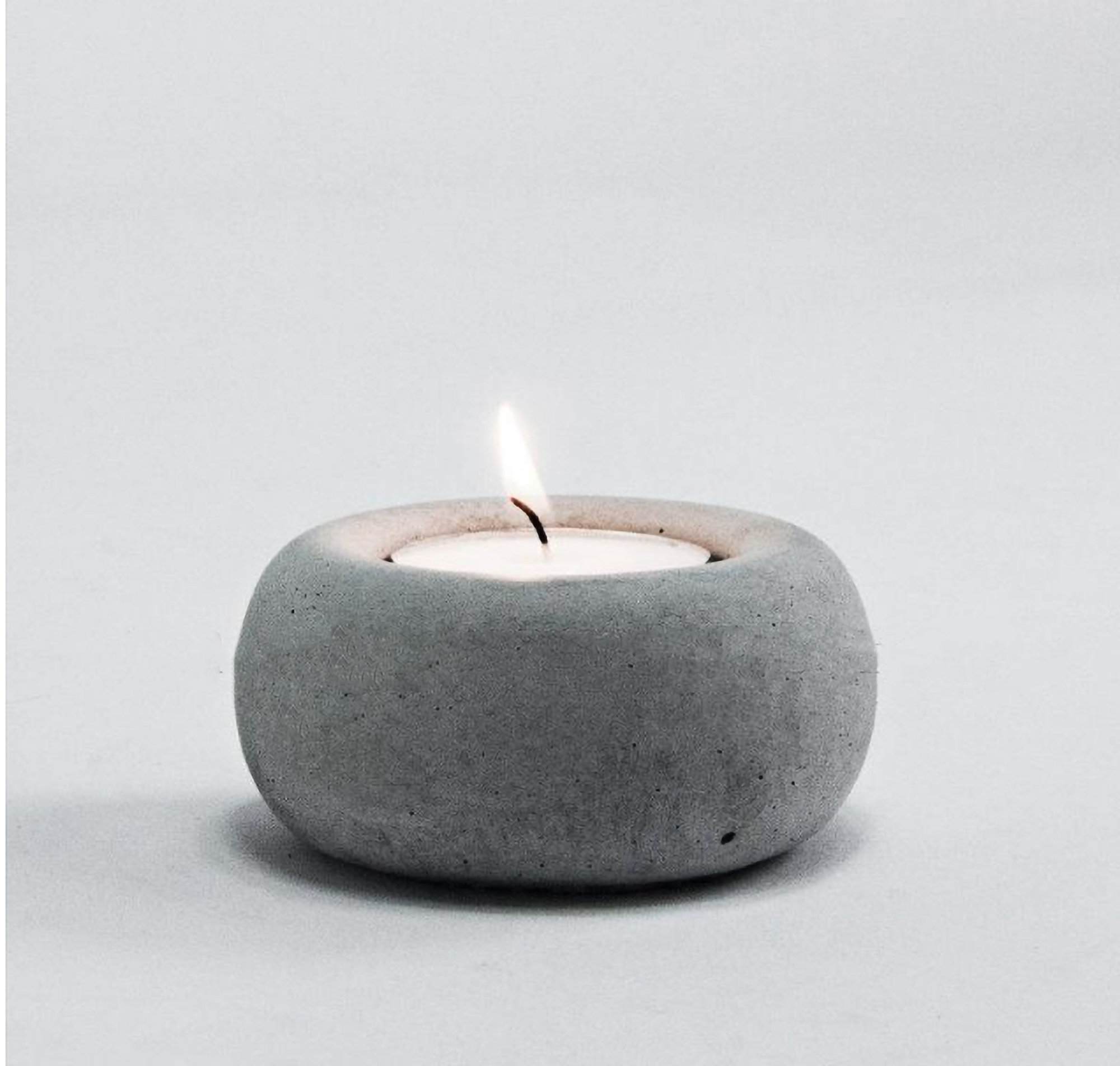 Round Candle Holder Resin Mold Small Succulents Plant Flower Etsy