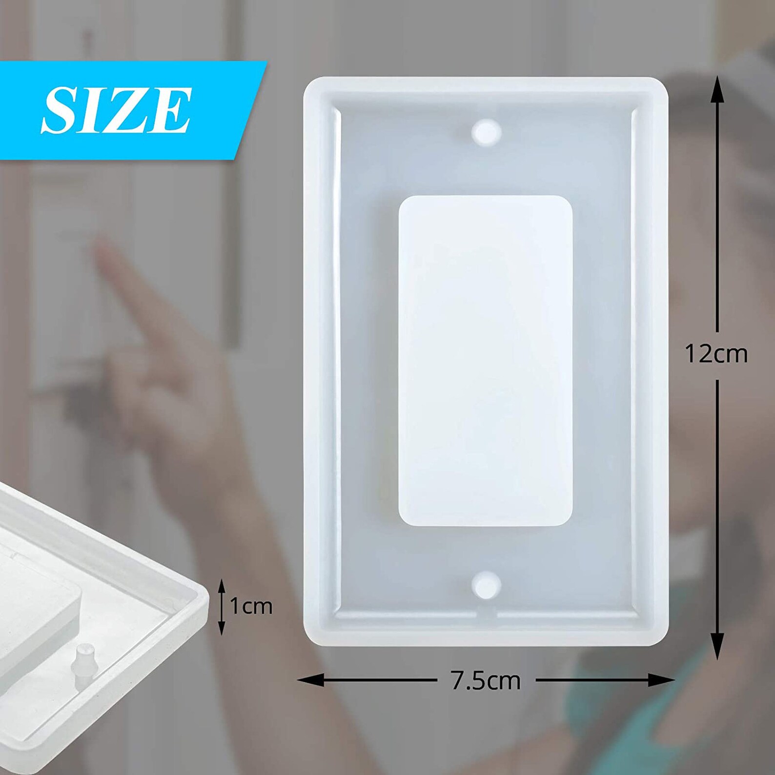 Light Switch Covers Resin Mold Light Switch Plate Light Etsy