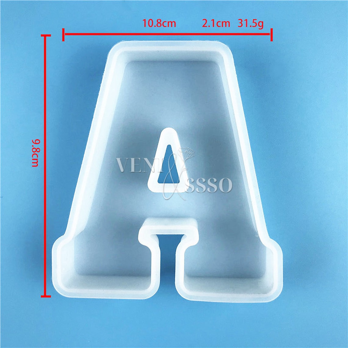 Large Letter Mold 26 Uppercase Alphabet Silicone Mold Letter - Etsy UK