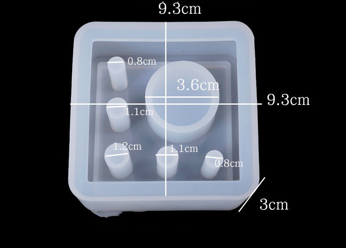 New Pen Holder Resin Mold Pencil Holder Silicone Mold Etsy