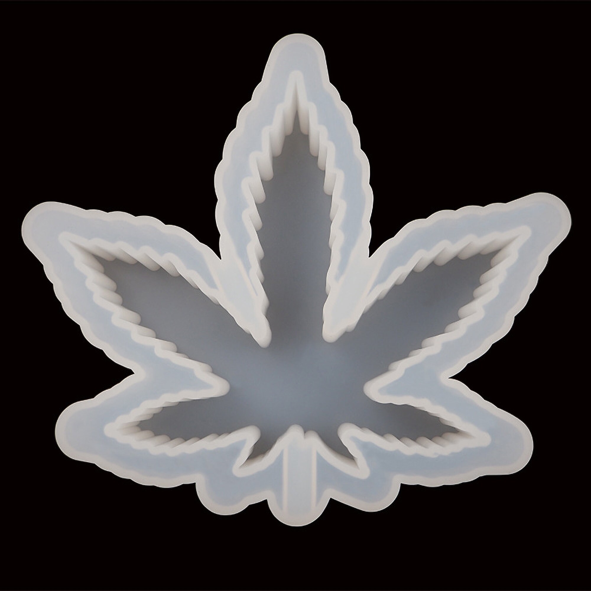 Marijuana Leaf Ashtray Resin Mold Weed Leaf Ashtray Silicone Etsy