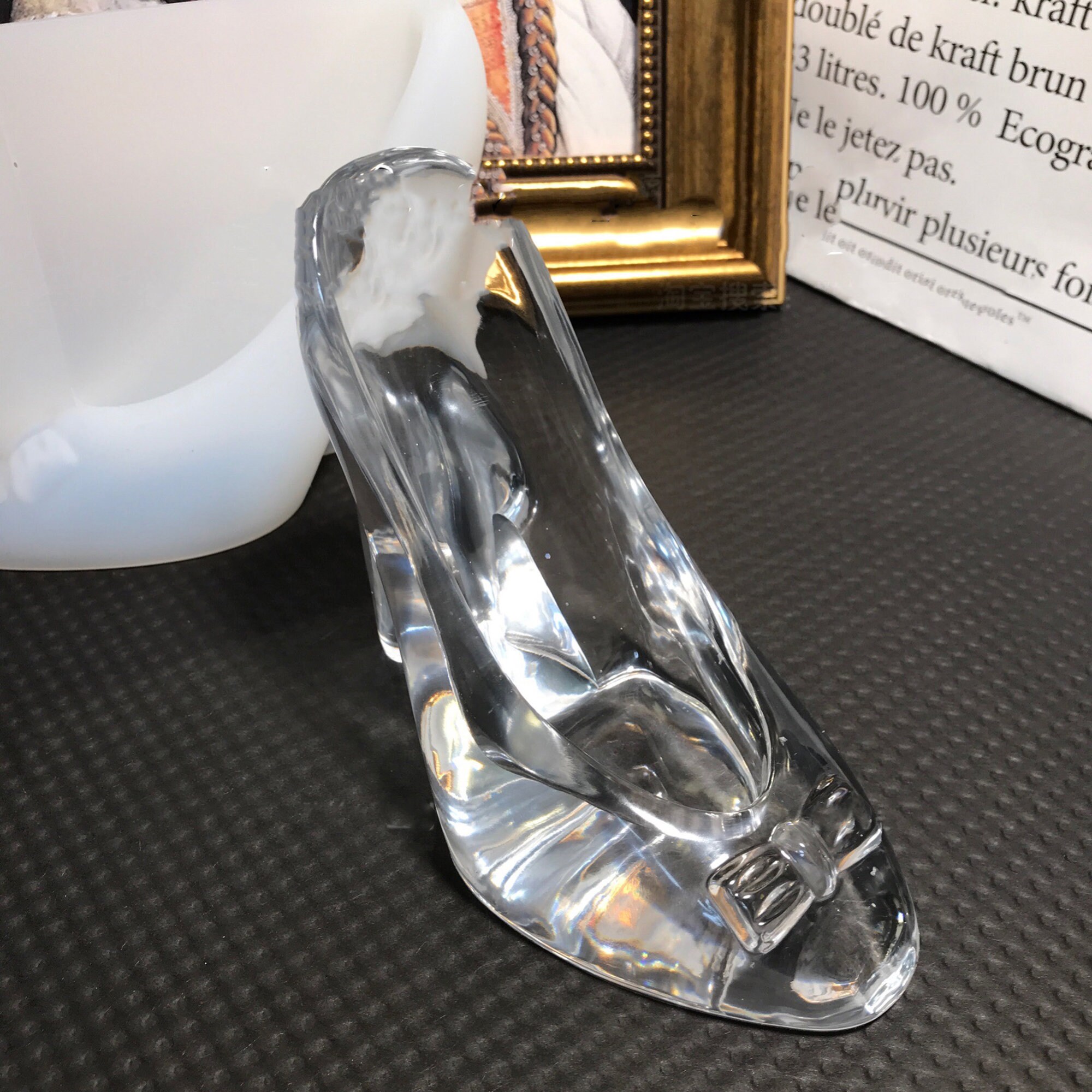 High heels shoes mold resin holder silicone mold crystal Etsy