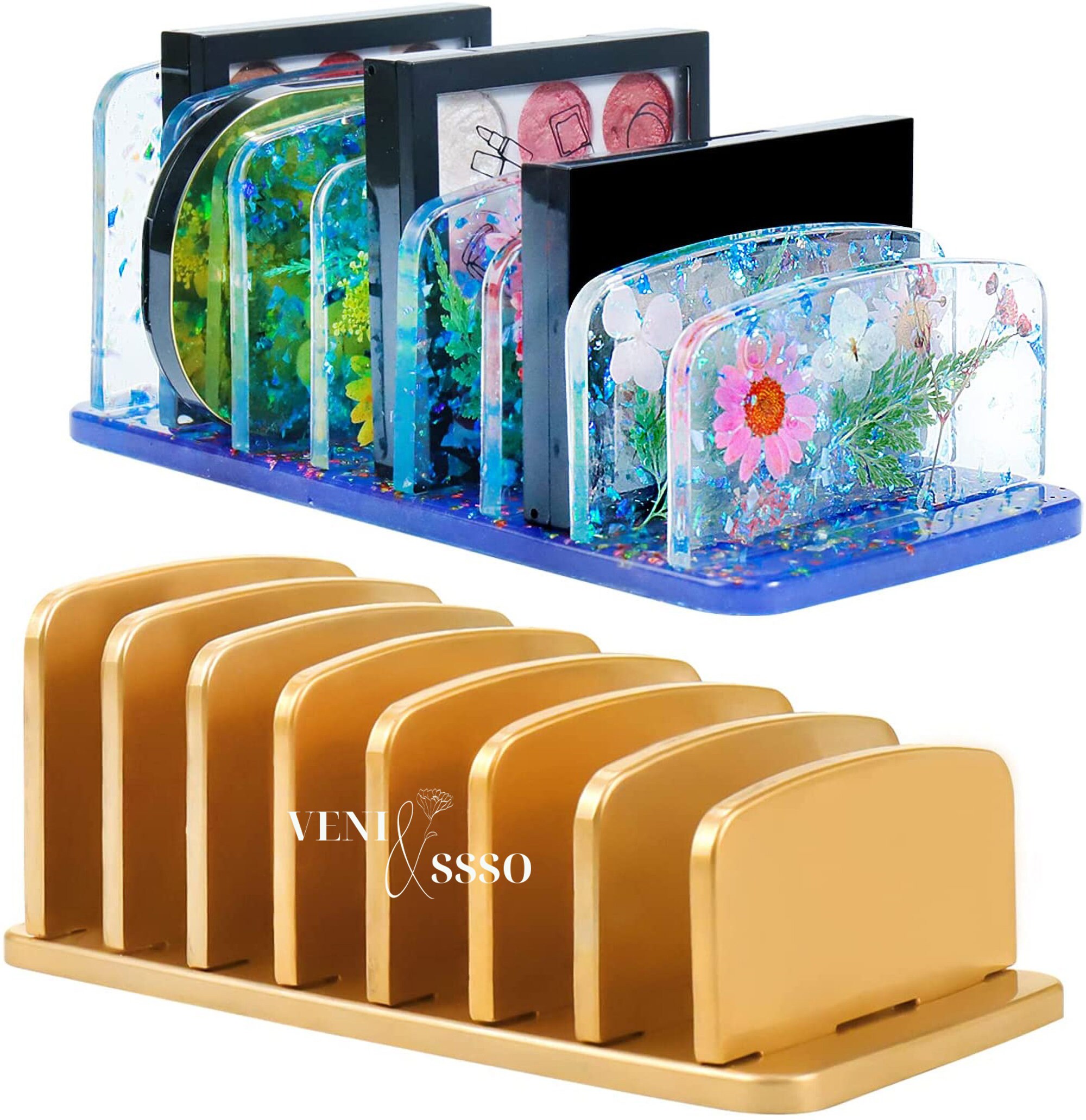 Makeup Organizer Mold Cosmetics Storage Resin Mold Jewelry Etsy