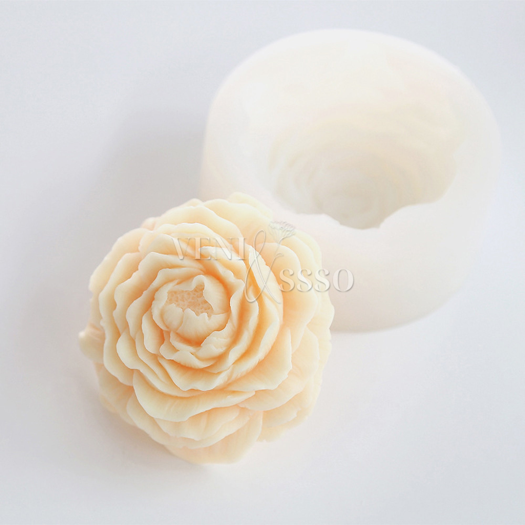 Small Flower Plate Resin Mold , Flower Silicone Molds , Jewelry