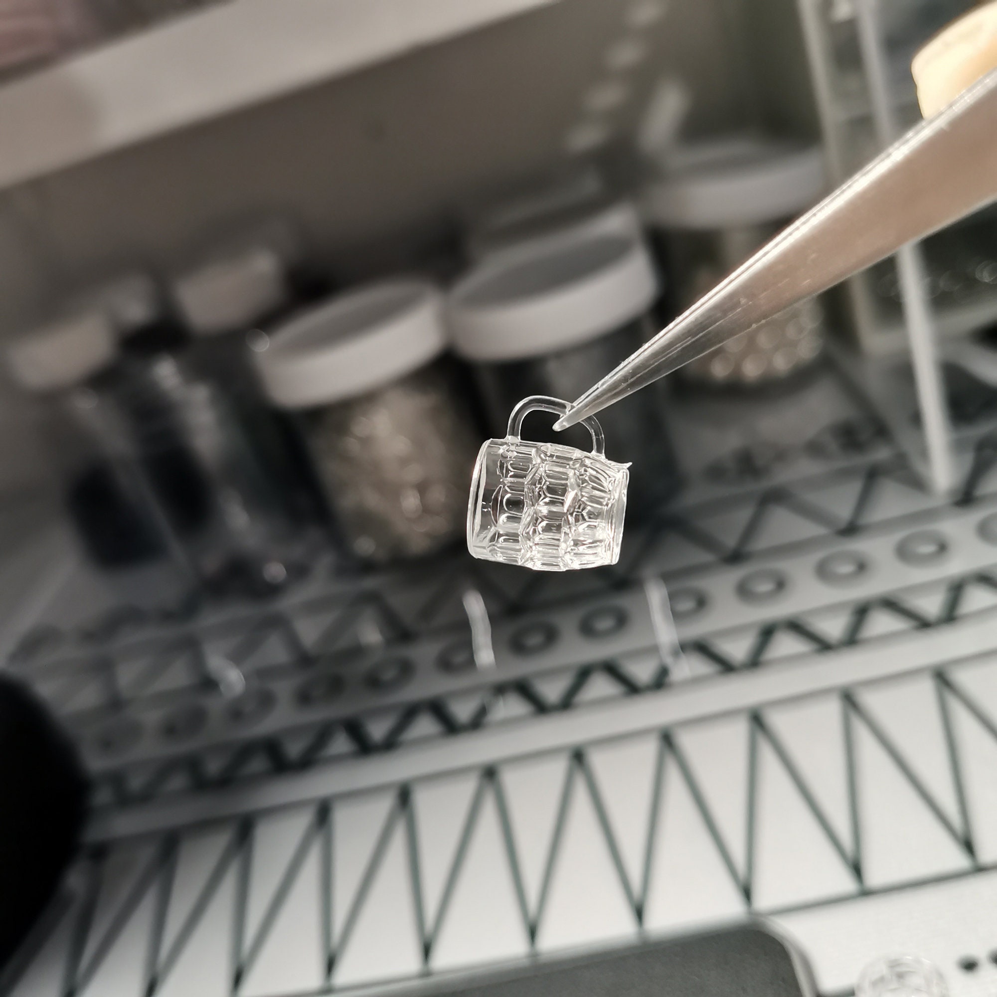 Small Beer Mug Resin Mold Beer Cup Silicone Mold Keychain Etsy