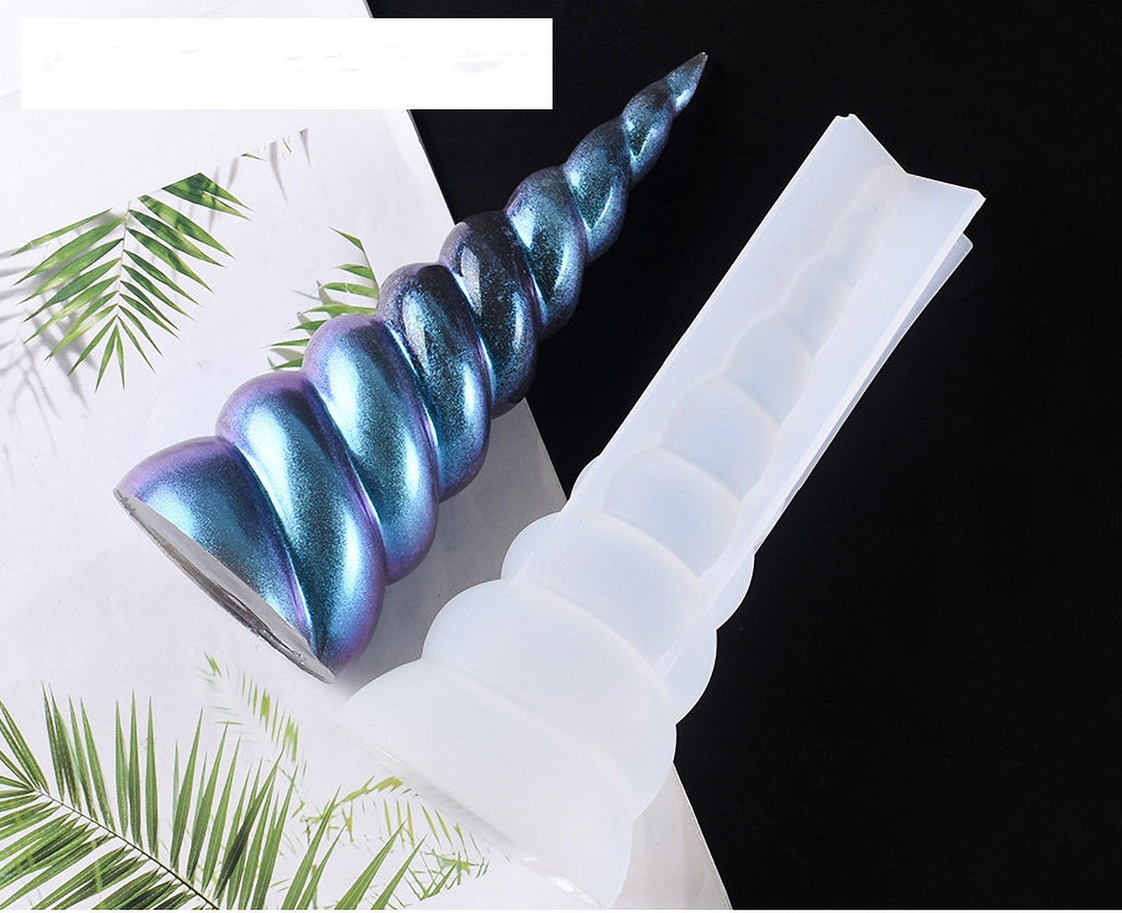 Unicorn Horn Silicone Mold for Nail Art - wide 1