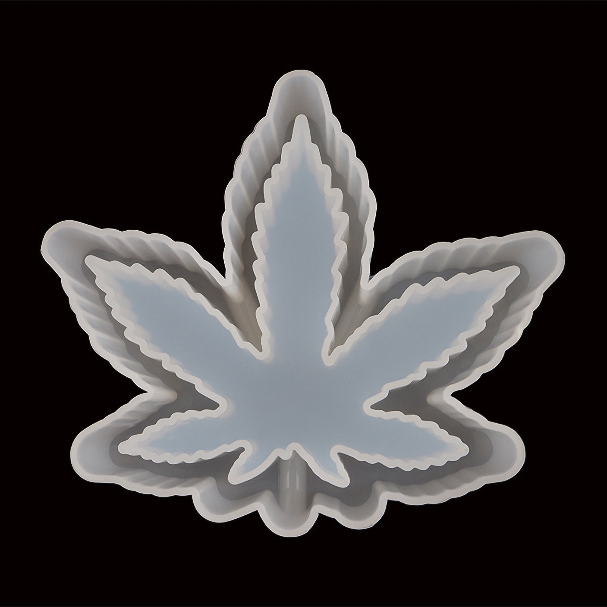 Marijuana Leaf Ashtray Resin Mold Weed Leaf Ashtray Silicone Etsy