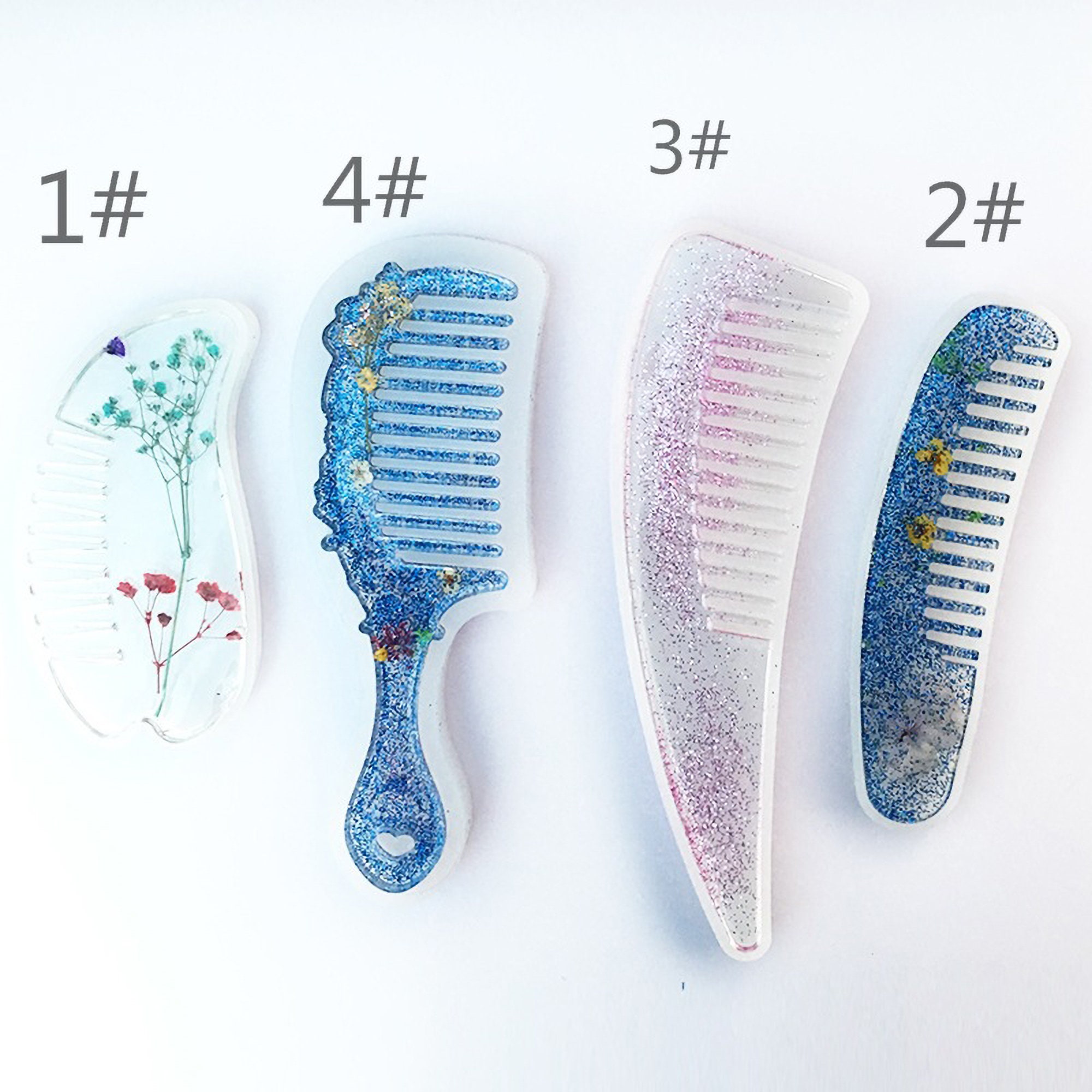 Comb Resin Molds Hair Comb New Comb Silicone Resin Mold For Etsy
