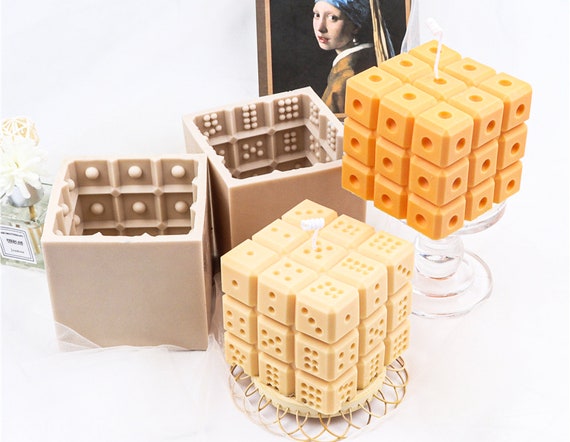Dice Mold Dice Candle Mold Dice Resin Mold Clay Mold Jewelry Resin