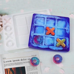 3D Silicone Resin Mould Tic Tac Toe SMTTT00 - Oytra