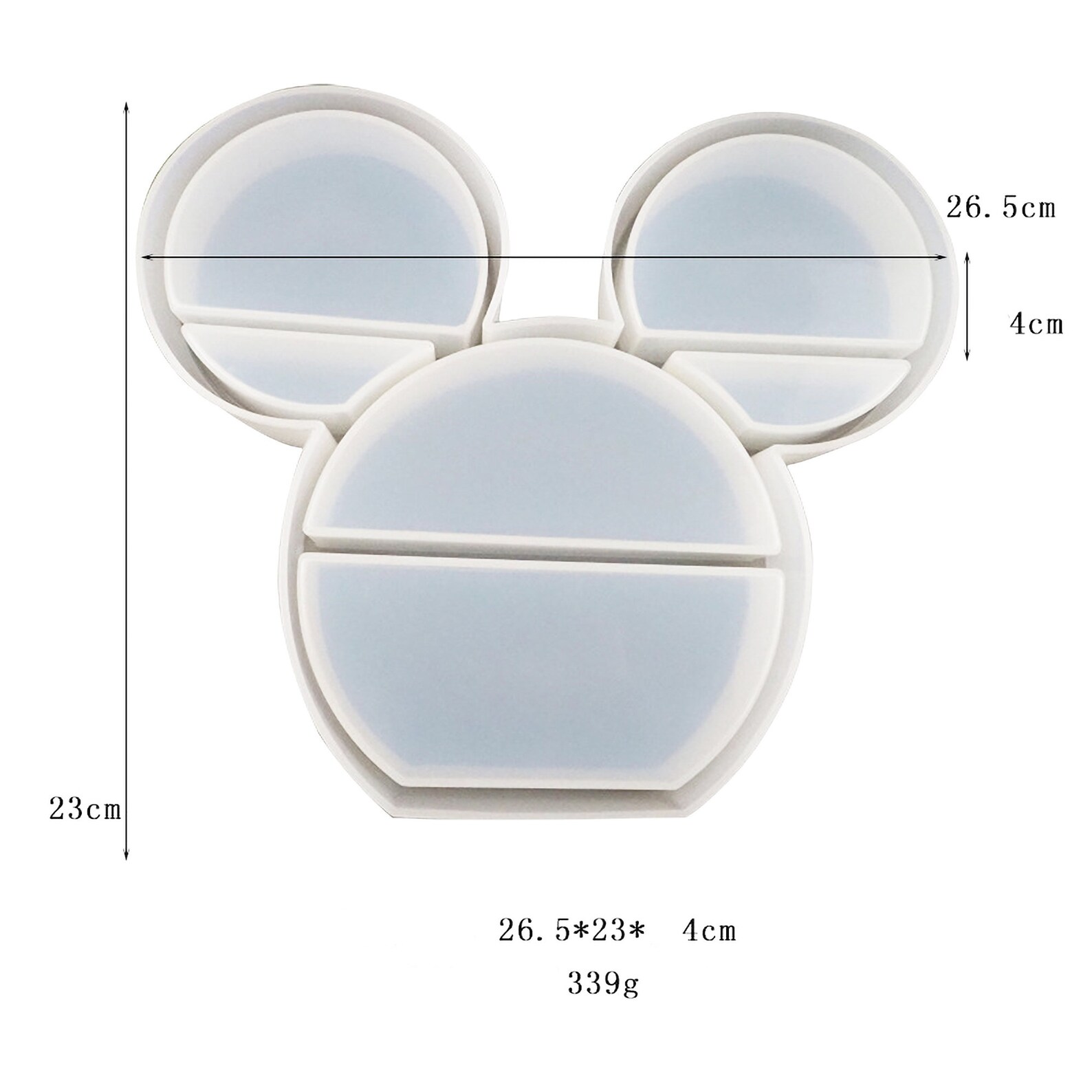 Mickey Mouse Jewelry Box Resin Mold Jewelry Organizer Etsy