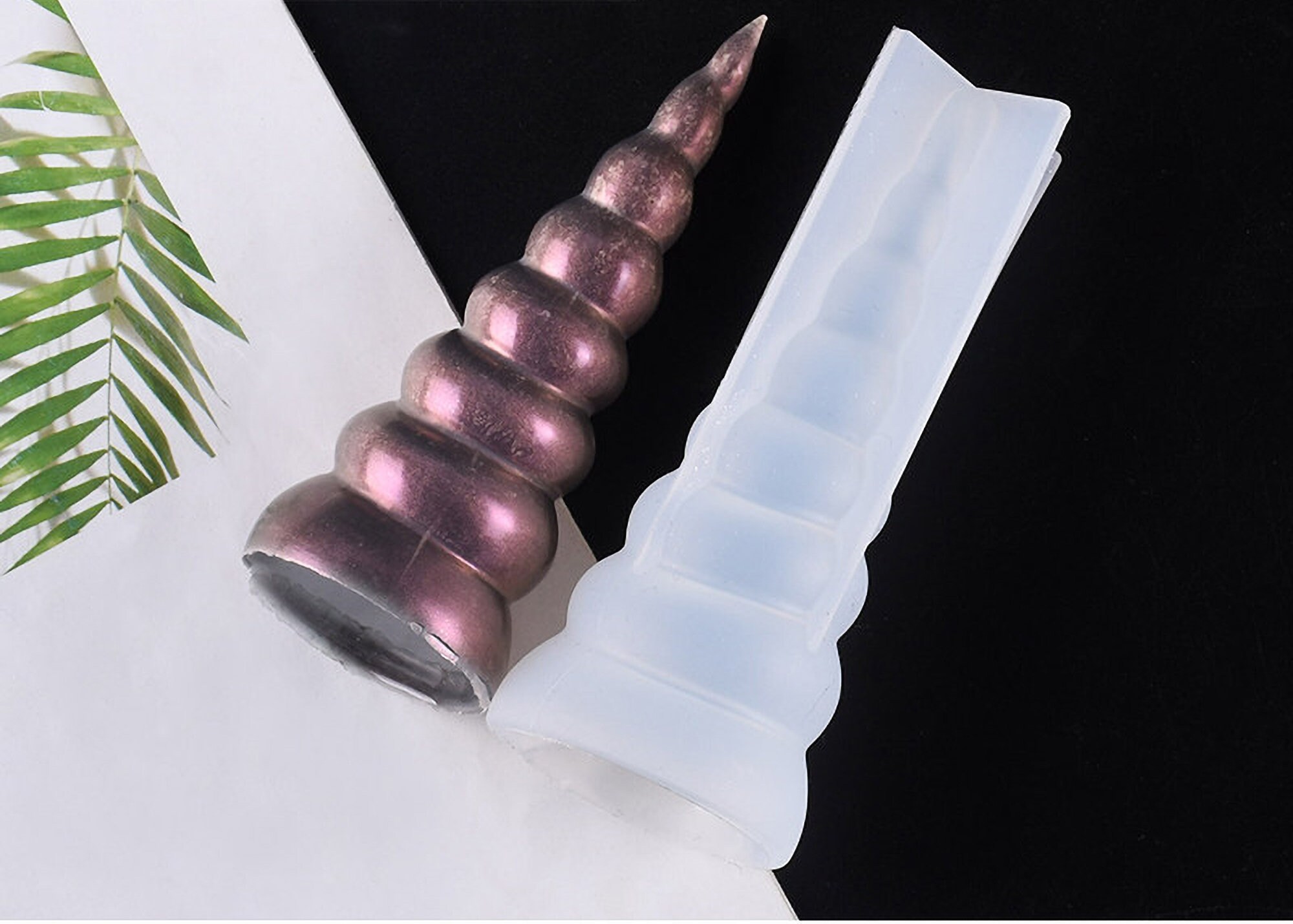 Unicorn Horn Silicone Mold for Nail Art - wide 6