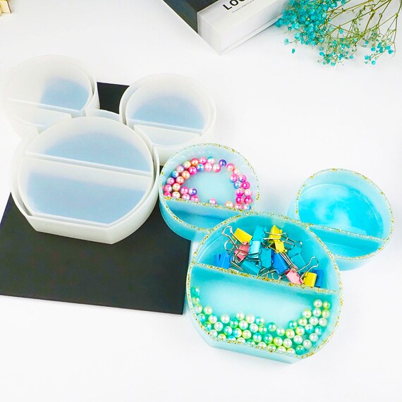 Mickey Mouse Jewelry Box Resin Mold Jewelry Organizer Etsy