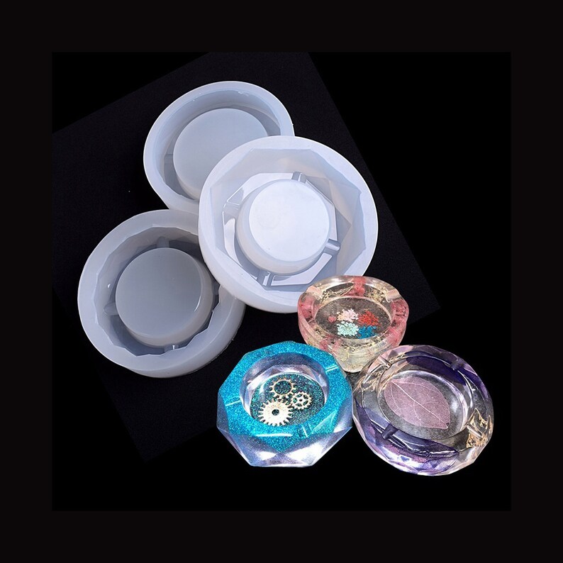 Ashtray Resin Mold Ashtray Silicone Mold Ashtray Mold Etsy