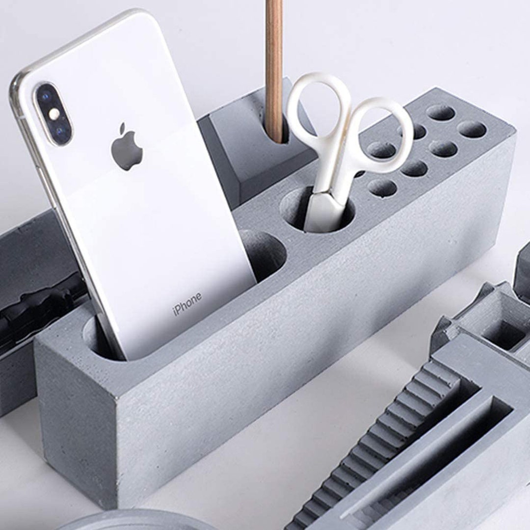 Pen Holder Resin Mold Pen Holder for Desk Pen Stand Etsy Canada