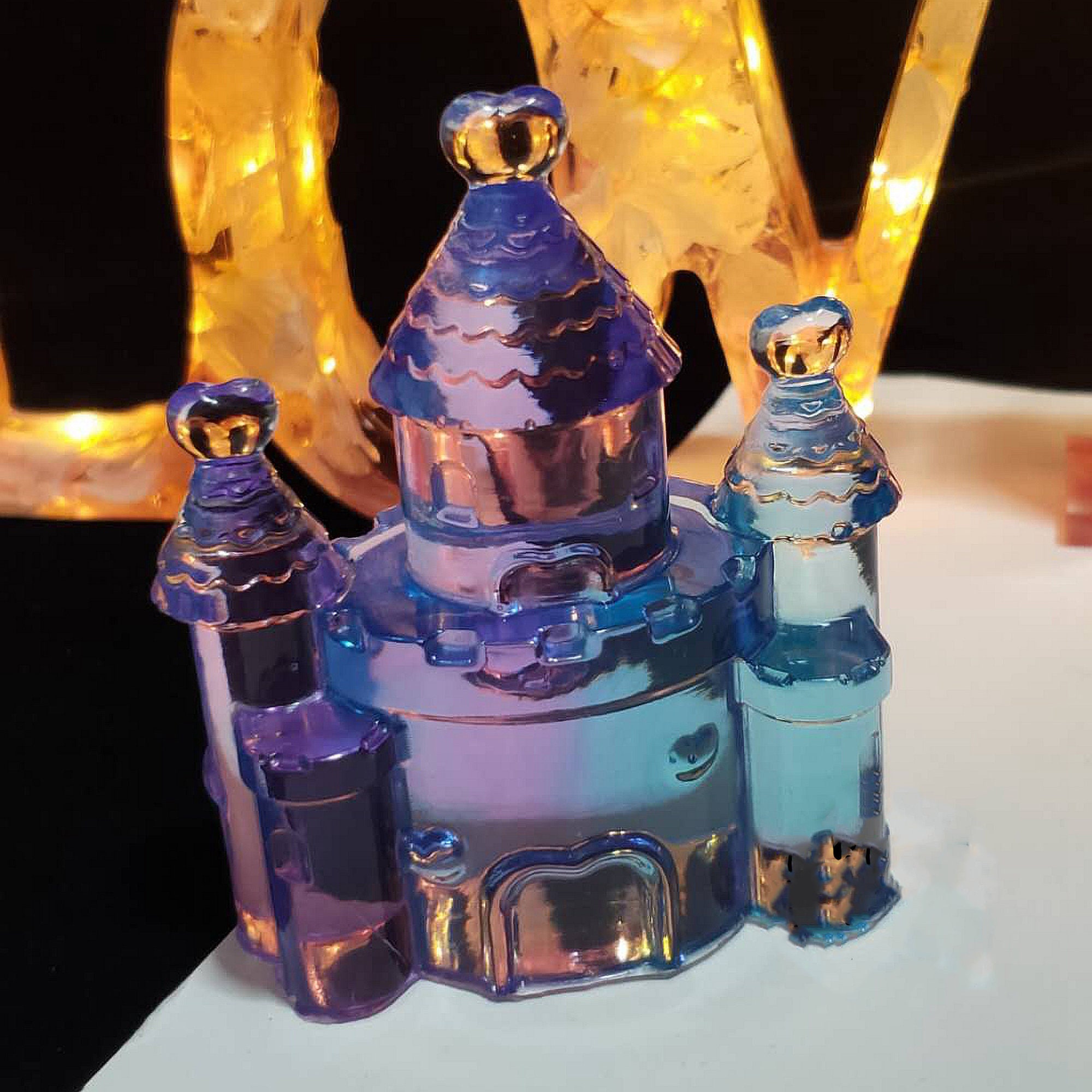 Castle Resin Mold Princess Castle Silicone Molds Disney Etsy