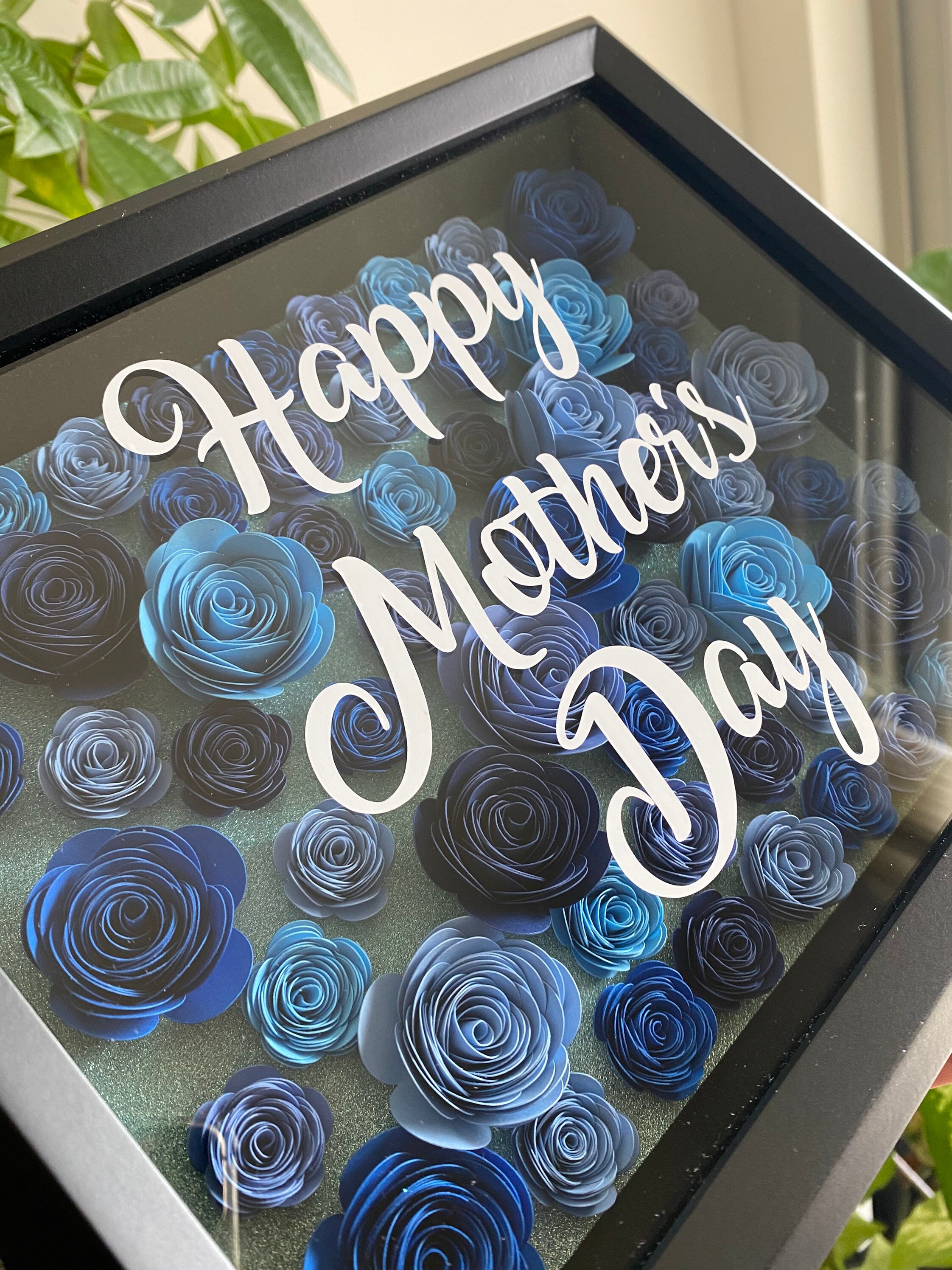 Flower Shadow Box Etsy