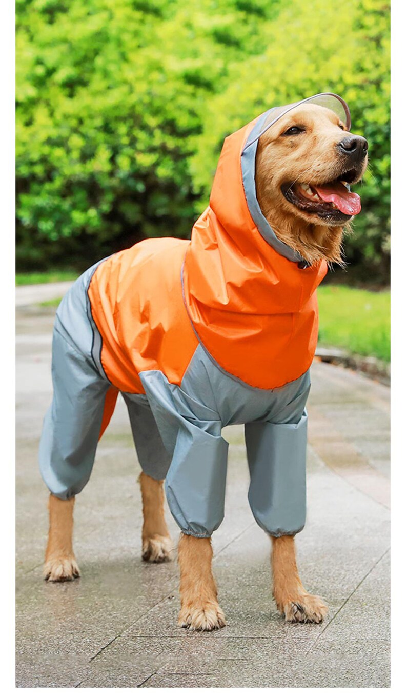 Dog raincoat Waterproof dog coat with hood Raincoat for dogs Etsy
