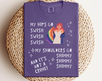 Pro Drag Queen Comfort Color t-shirt - Anti MTG Shirt - Anti Conservatives tee - LGBTQ tshirt - Ally Shirt - Drag Gift - Liberal Shirt