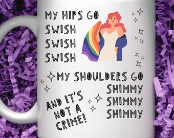 Pro Drag Queen Coffee Cup - Anti MTG Mug - Anti Conservative mug - LGBTQ tea cup- Ally Mug- Drag Gift - Liberal Coffee Cup
