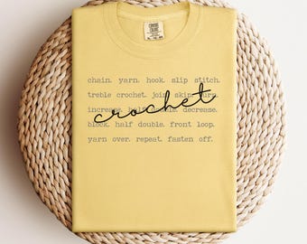 Komfort Farben Damen Garn, Häkeln, Stricken Shirt - Geschenk für Stricker Häkler - Garn Liebhaber Geschenk - Garn besessen Sammler - Mama Geschenk