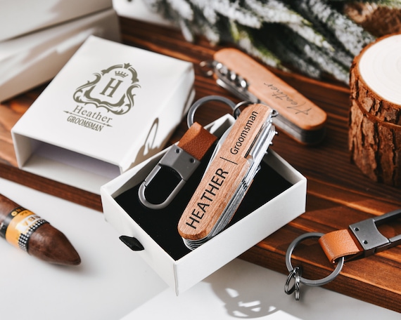 Engraved Multi Tool Knives, Customized Man gift, Groomsmen Souvenir Wine Opener Corkscrew
