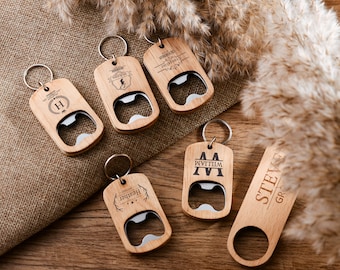 Engraved groomsmen gifts wooden bottle opener, personalized bottle opener, wedding party gifts, bottle opener best men gifts