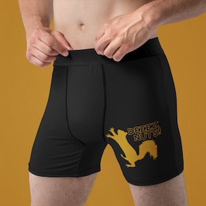 Deez Nuts Mens Boxer Briefs, Dirty Adult Boxers, Sexy Gift For Him, Valentine&#39;s Day Boxer Briefs For Him, Sexy Gift For Him, Dirty Boxer Fun