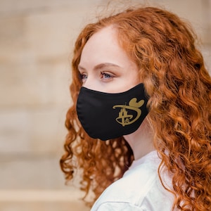 MICKEY Walking To Castle Disney Face Mask, USA Made Washable Face Mask, Mickey Face mask, Disneyland Face Mask, Custom Disney Face Mask