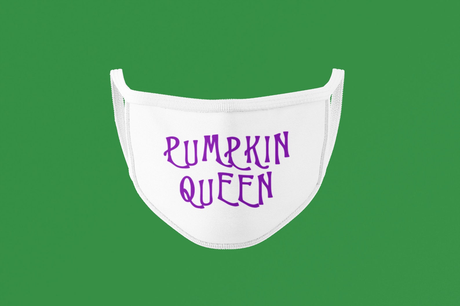 Pumpkin King Pumpkin Queen Face Masks Jack and Sally Face Etsy